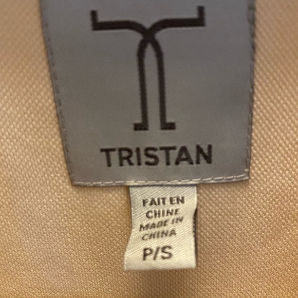 Tristan, beige blouse / jacket with pockets and belt. New without tag. - Picture 2 of 3
